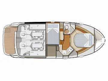 Jeanneau Prestige 32 - Layout image